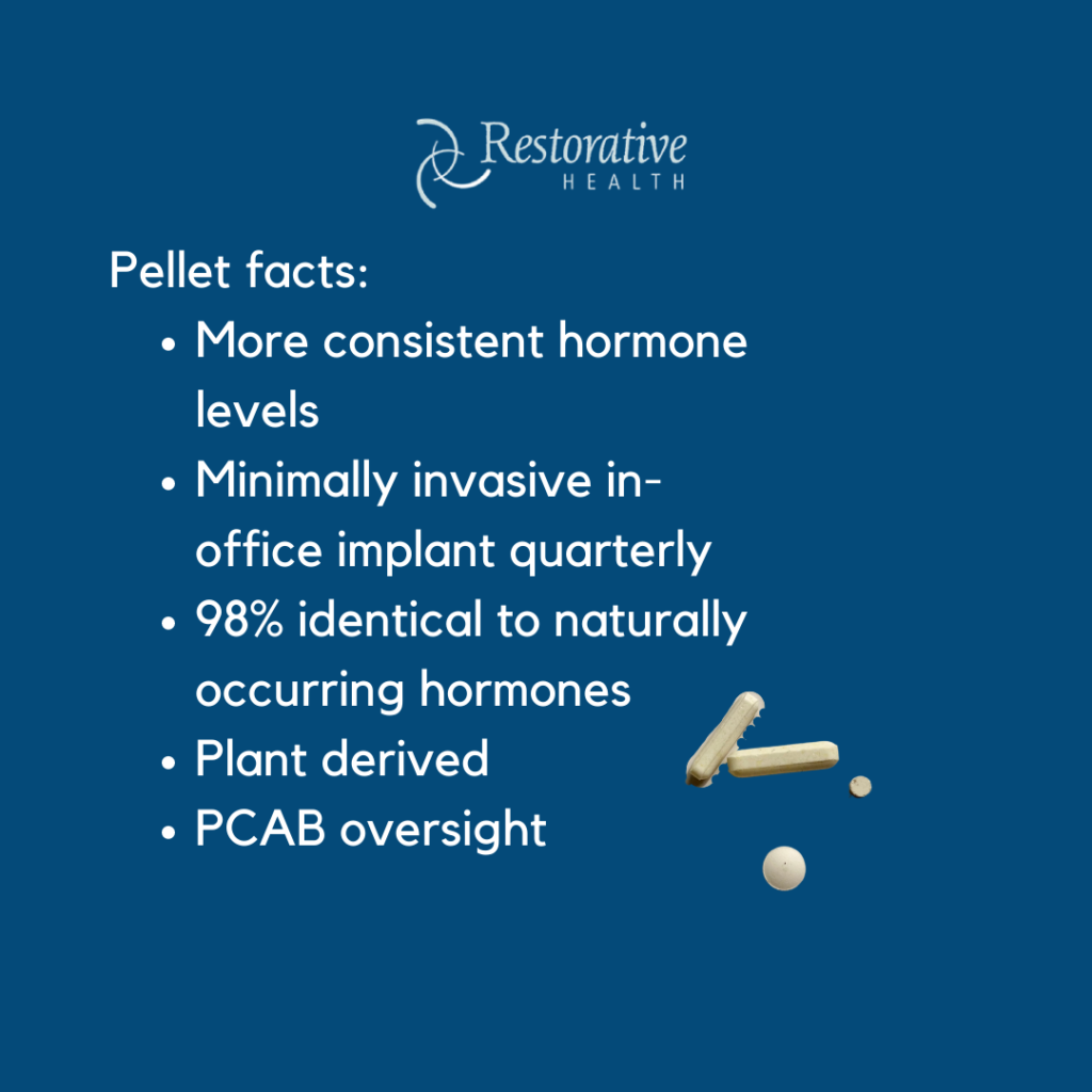 Bioidentical hormone pellet therapy