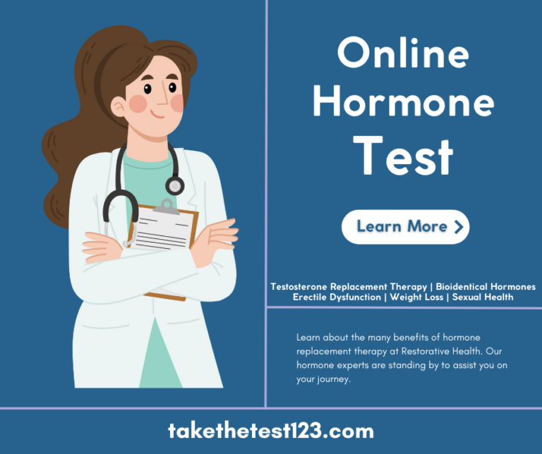 Online Hormone Test
