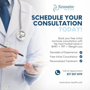 Schedule with Restorative health